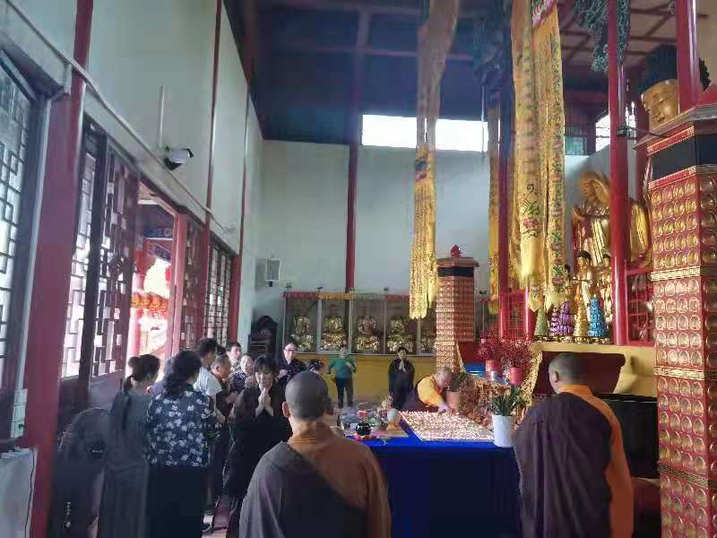 9759彩集团文殊菩萨圣诞祈福助考法会圆满